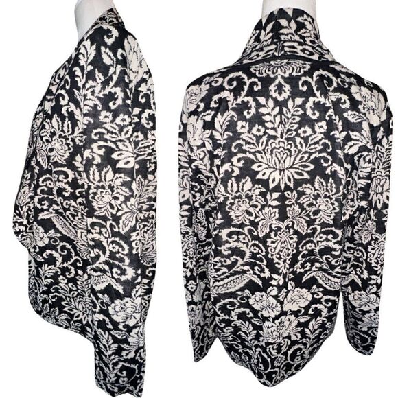 Jones NY Open Drape Front Cardigan Size XL - Picture 3 of 8